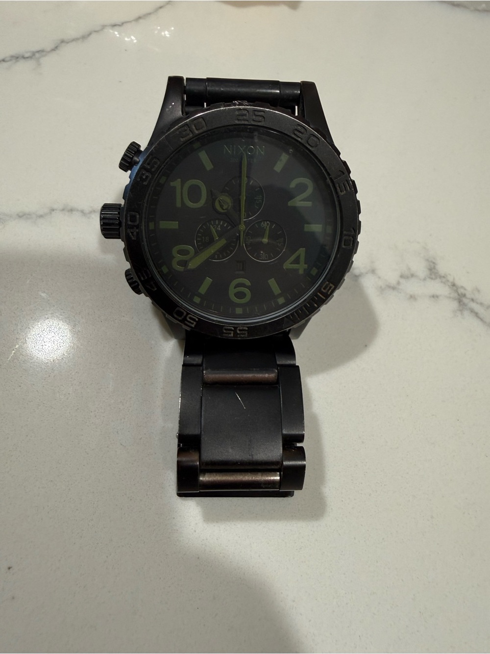 Nixon 51-30 Chrono Men's Black Chronograph Watch